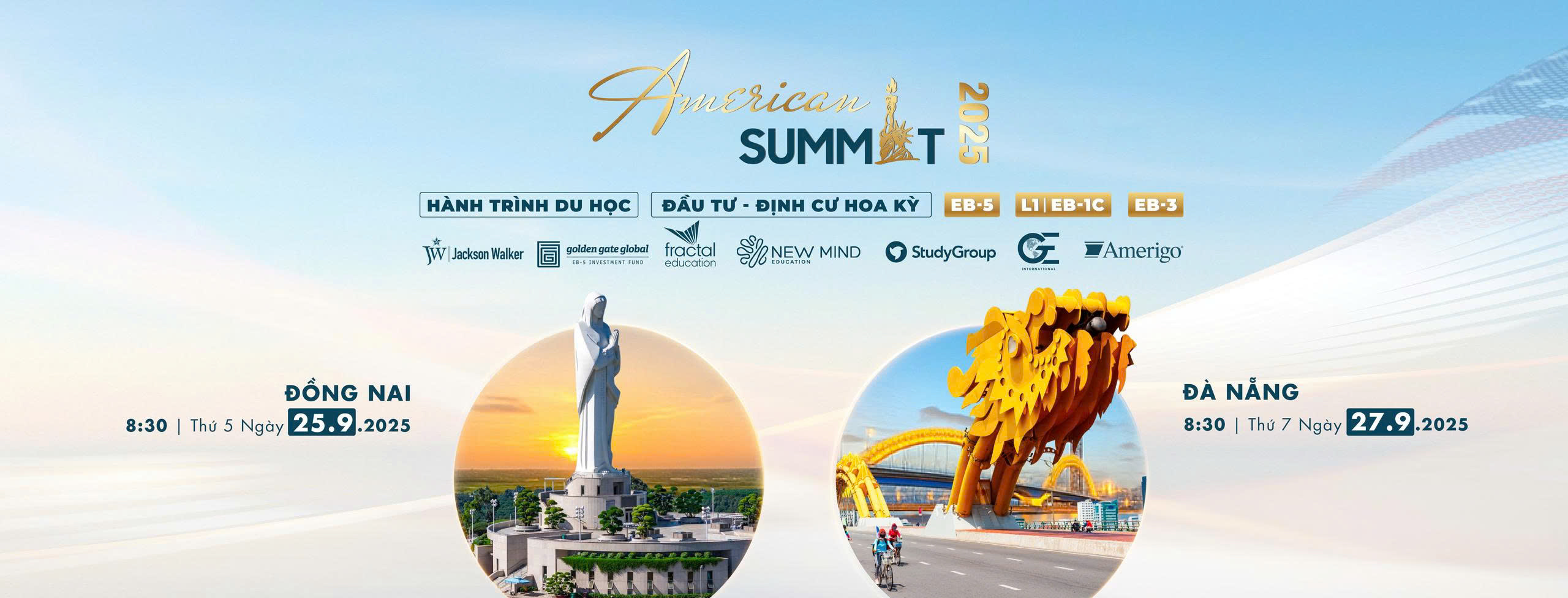 American Summit 2025: Toàn Cảnh Lộ Trình Định Cư Mỹ – EB-5, EB-1C, EB-3
