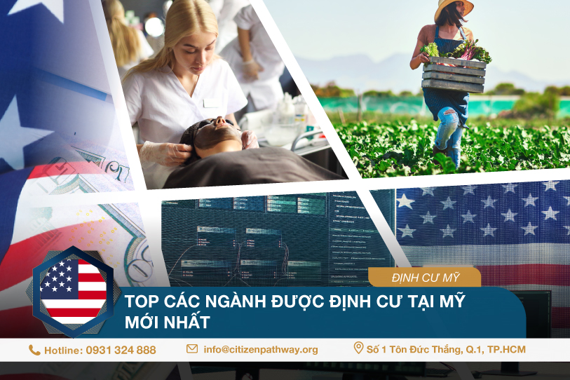 Top các ngành được định cư tại Mỹ mới nhất