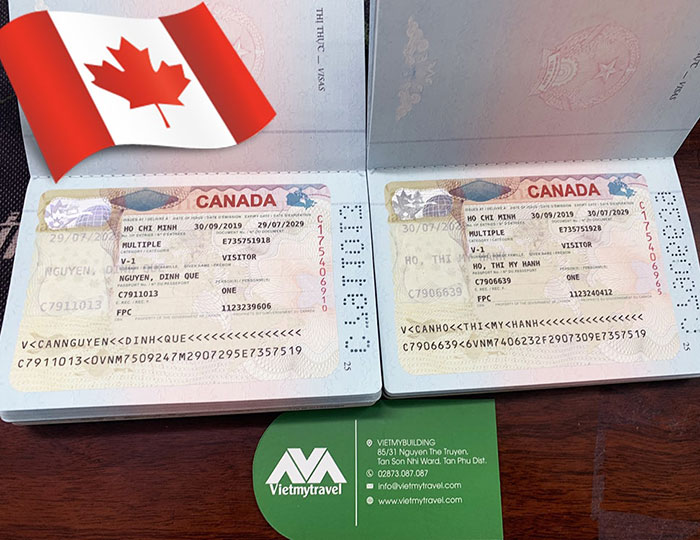 nộp hồ sơ xin visa canada ở đâu