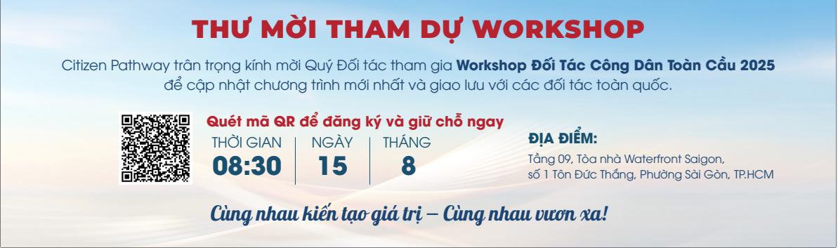 Thư mời tham dự workshop