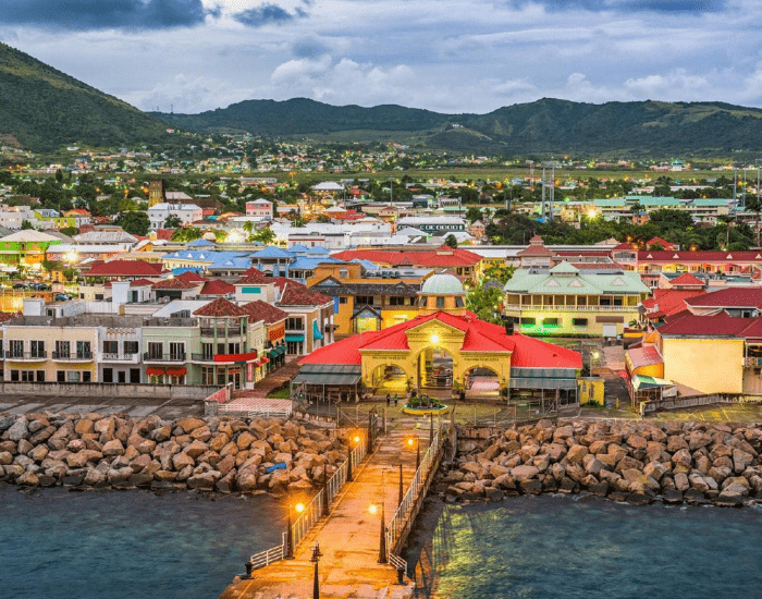 Định cư St Kitt and Nevis