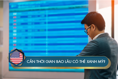 Cần thời gian bao lâu có Thẻ Xanh Mỹ? Điều kiện được cấp Thẻ Xanh?
