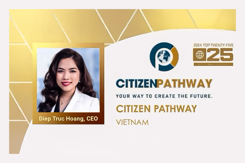 Citizen Pathway – TOP 25 Đơn vị tư vấn di trú xuất sắc toàn cầu 2024