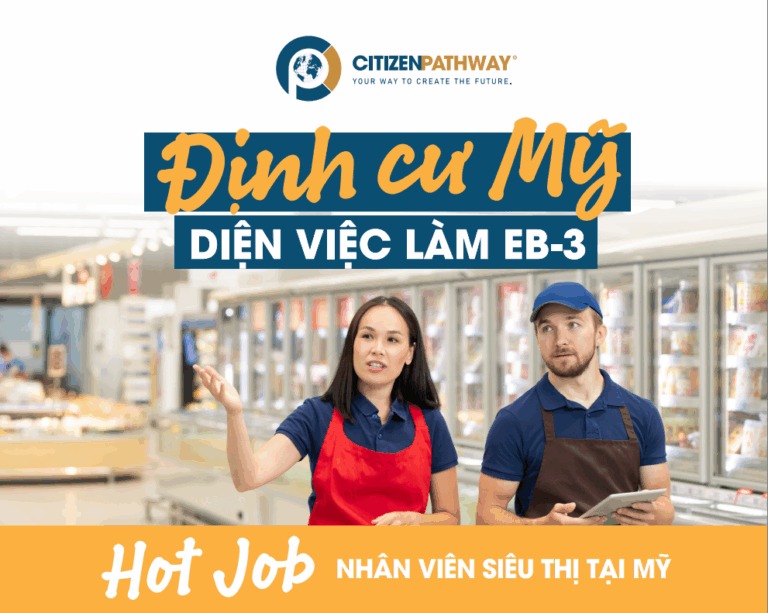 Nhân viên siêu thị tại Mỹ