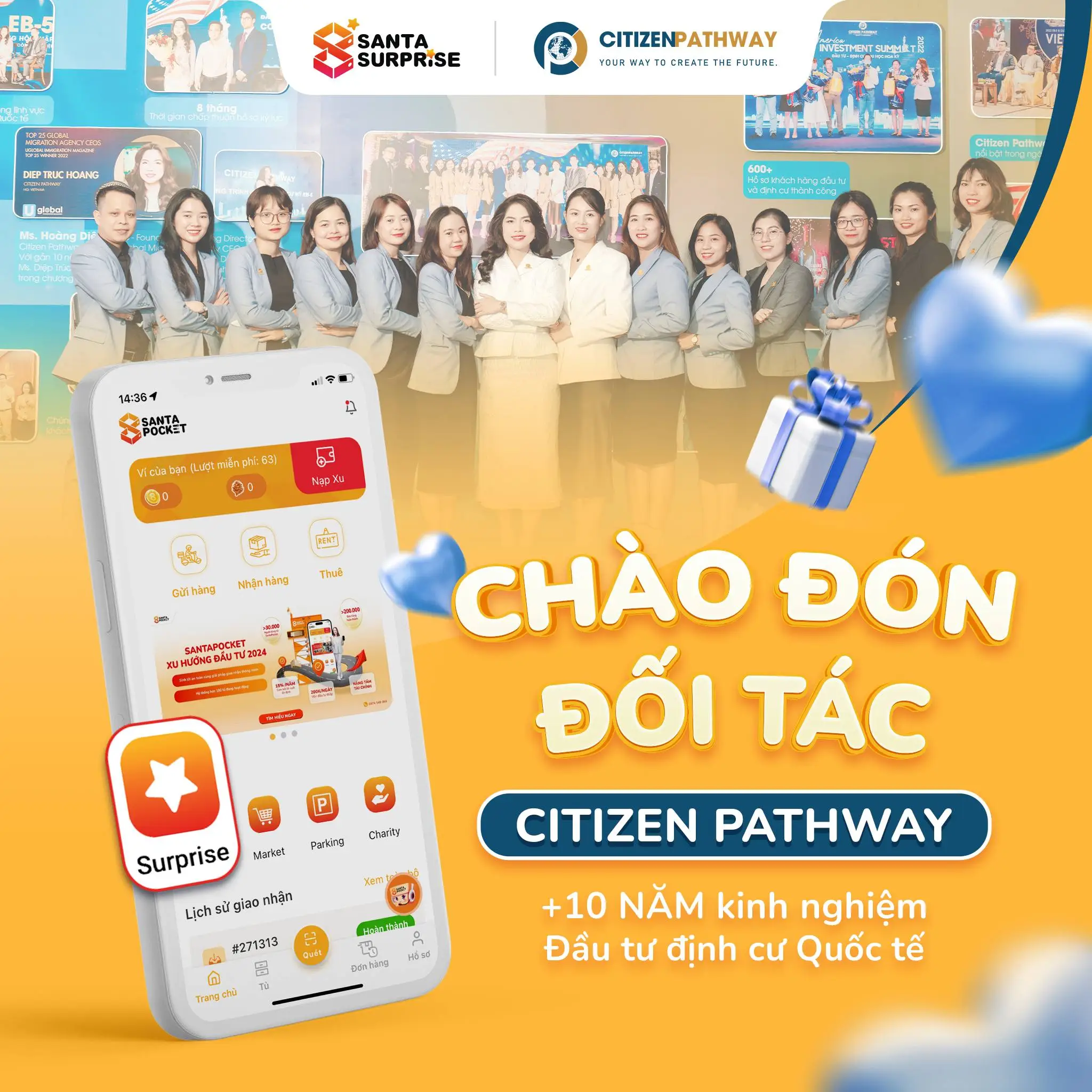 “Đón hè rộn ràng – Quà tặng ngập tràn” cùng Citizen Pathway và SantaSurprise