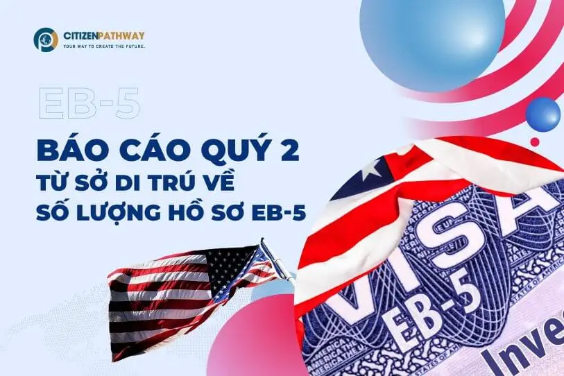 Báo cáo quý 2/2024 từ Sở di trú về số lượng hồ sơ EB-5
