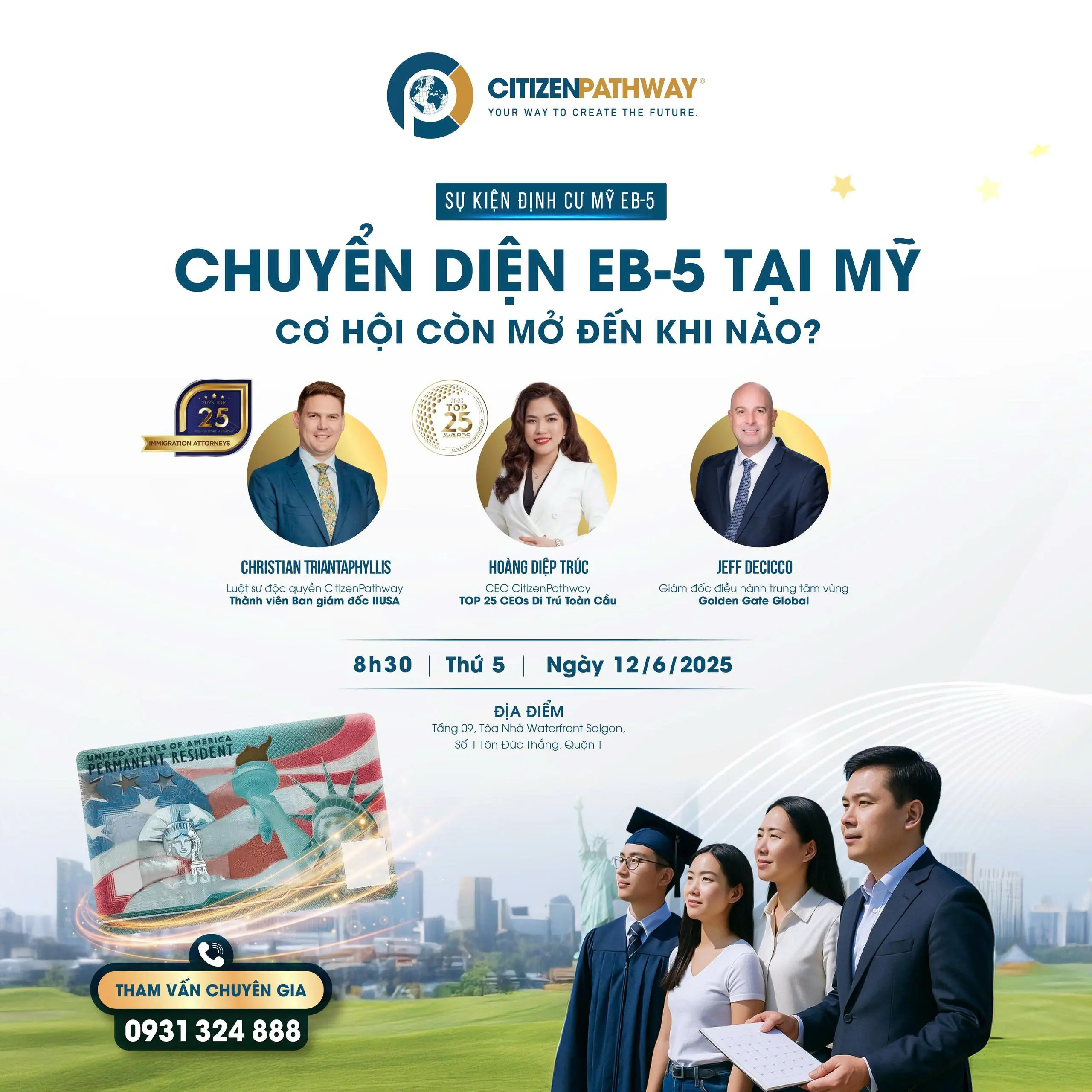 Sự kiện định cư Mỹ EB-5: Chuyển diện EB-5 tại Mỹ – Cơ hội còn mở đến khi nào?