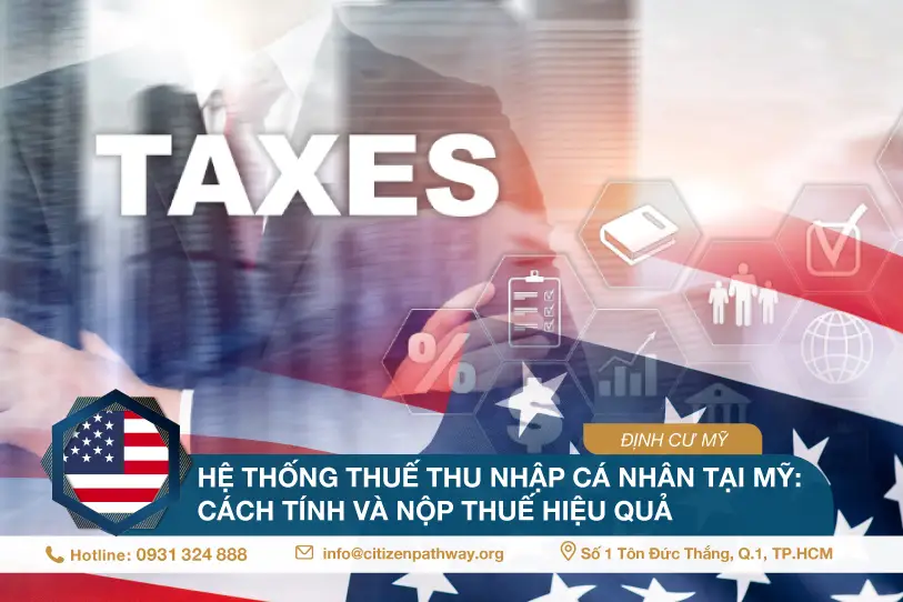 Hệ thống thuế thu nhập cá nhân tại Mỹ: Cách tính và nộp thuế hiệu quả