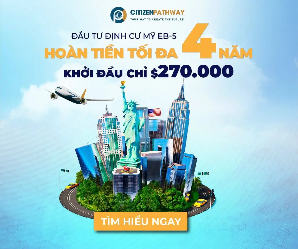 Hội thảo ĐẦU TƯ AN TOÀN, NHẬN THẺ XANH DƯỚI 2 NĂM VÀ HOÀN VỐN TỐI ĐA 4 NĂM