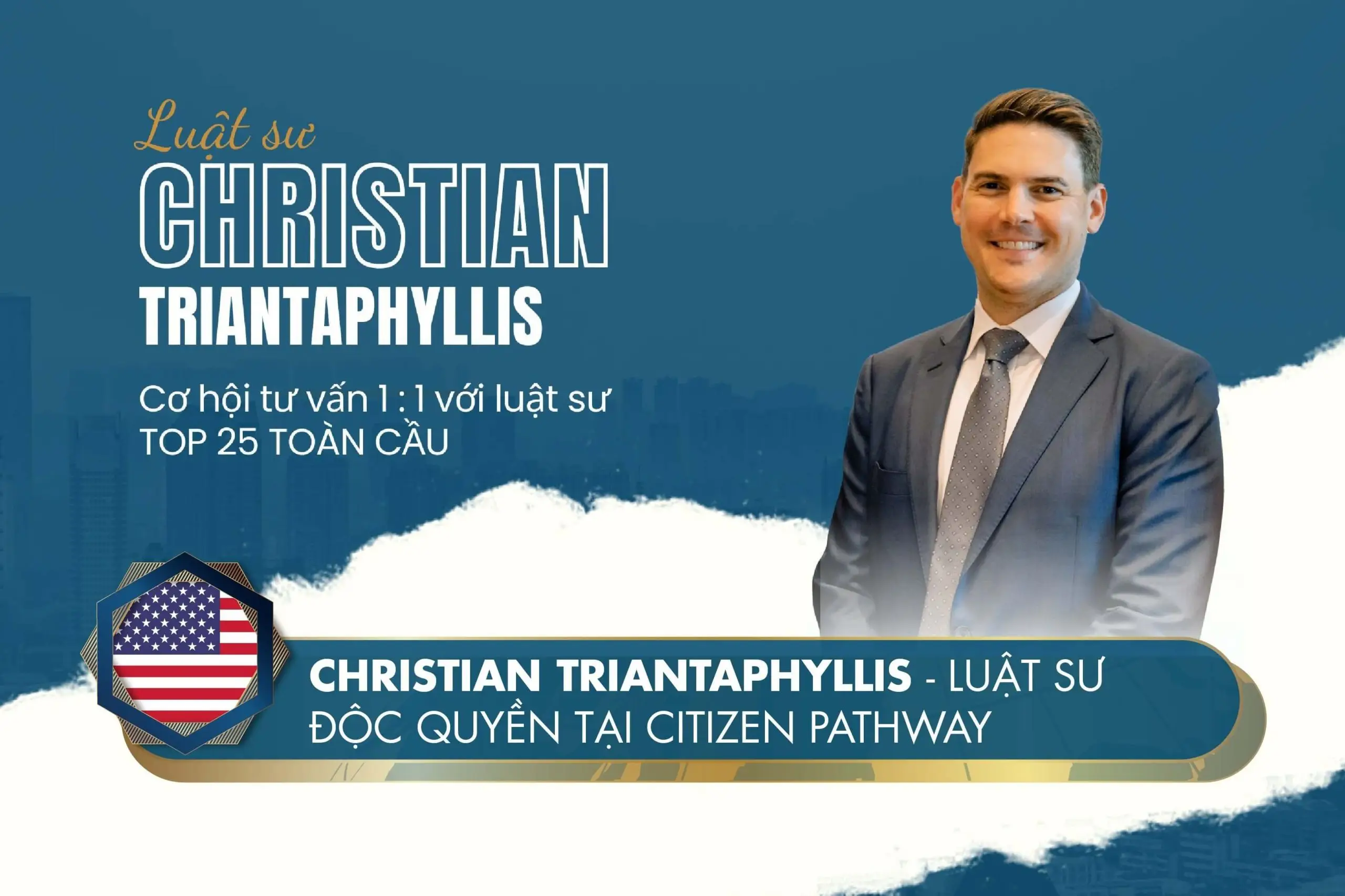 Christian Triantaphyllis – Luật sư độc quyền tại Citizen Pathway