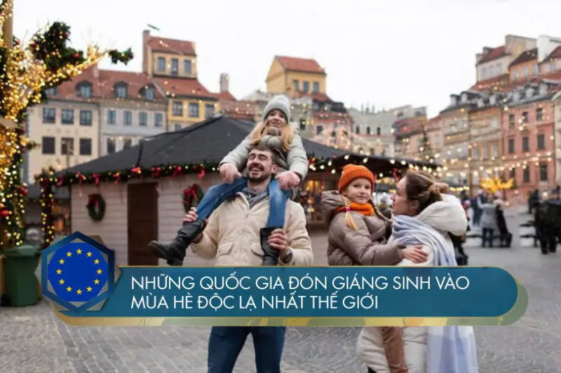 Những quốc gia đón giáng sinh vào mùa hè độc lạ nhất thế giới