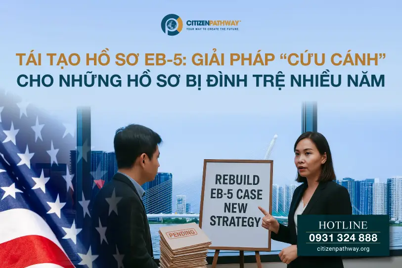 Tái tạo hồ sơ EB-5: Giải pháp ‘cứu cánh’ cho những hồ sơ bị đình trệ nhiều năm