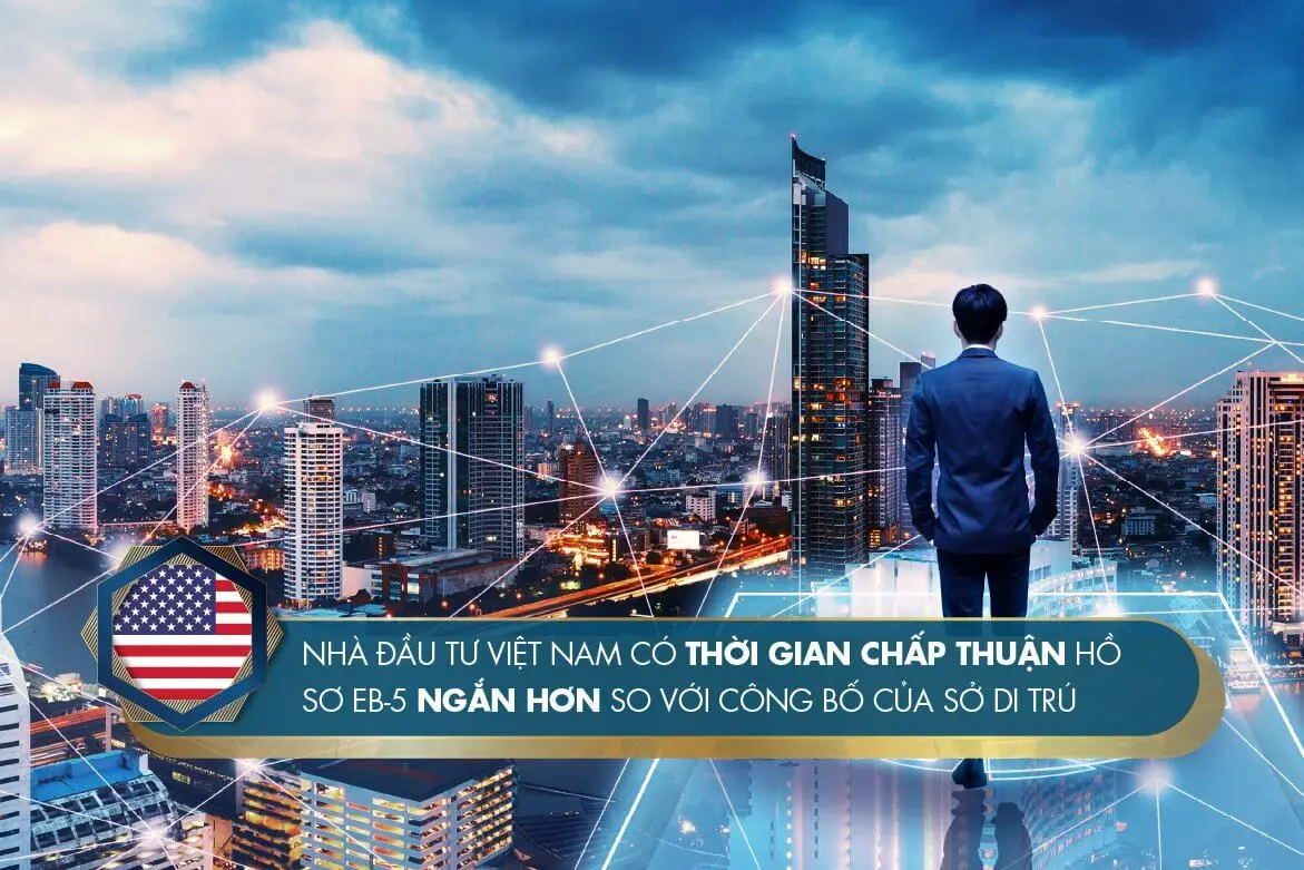 Nhà đầu tư Việt Nam có thời gian chấp thuận hồ sơ EB-5 ngắn hơn so với công bố của Sở Di trú