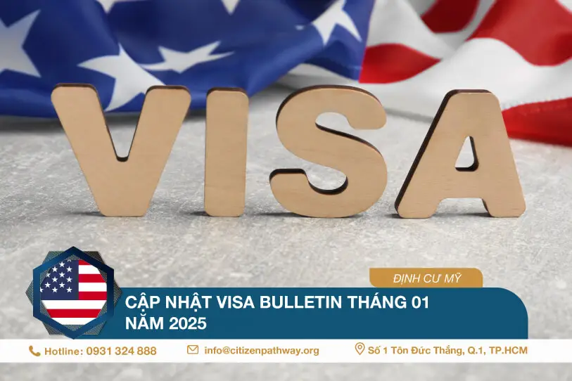Cập nhật Visa Bulletin tháng 01 năm 2025