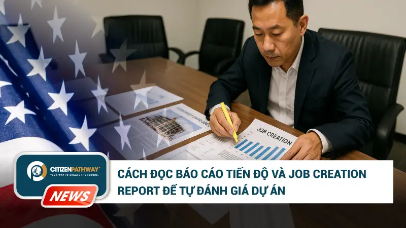 Hướng dẫn cách đọc Báo cáo Tiến độ và Tạo việc làm trong dự án EB-5