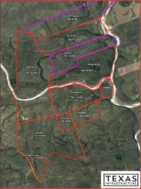 Quy mô dự án mỏ đá vôi Texas Infrastructure Holdings