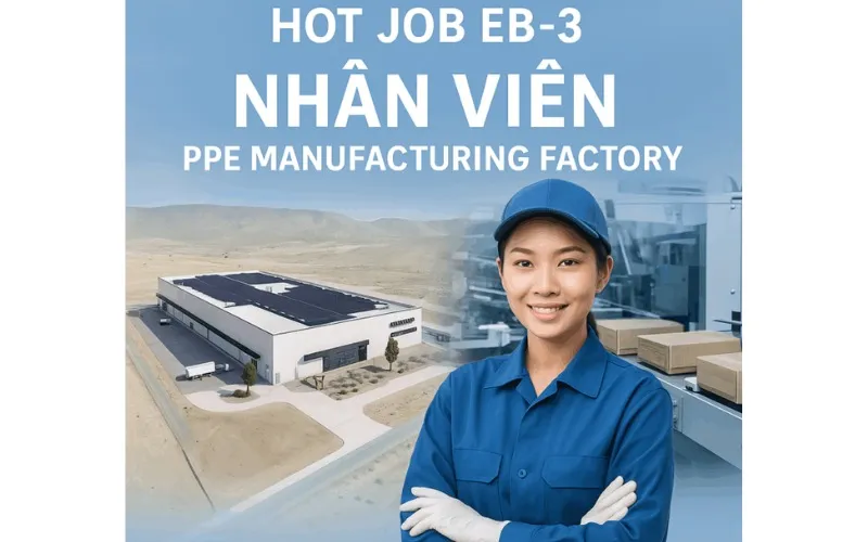 Nhân viên nhà máy sản xuất PPE Găng tay Nitrile