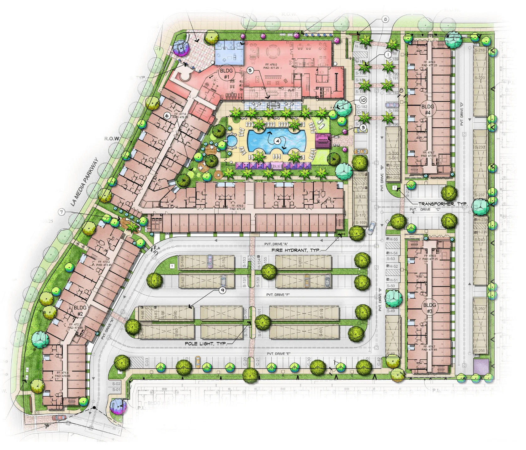 Bản đồ Phân khu CAMEO dự án Cota Vera 3