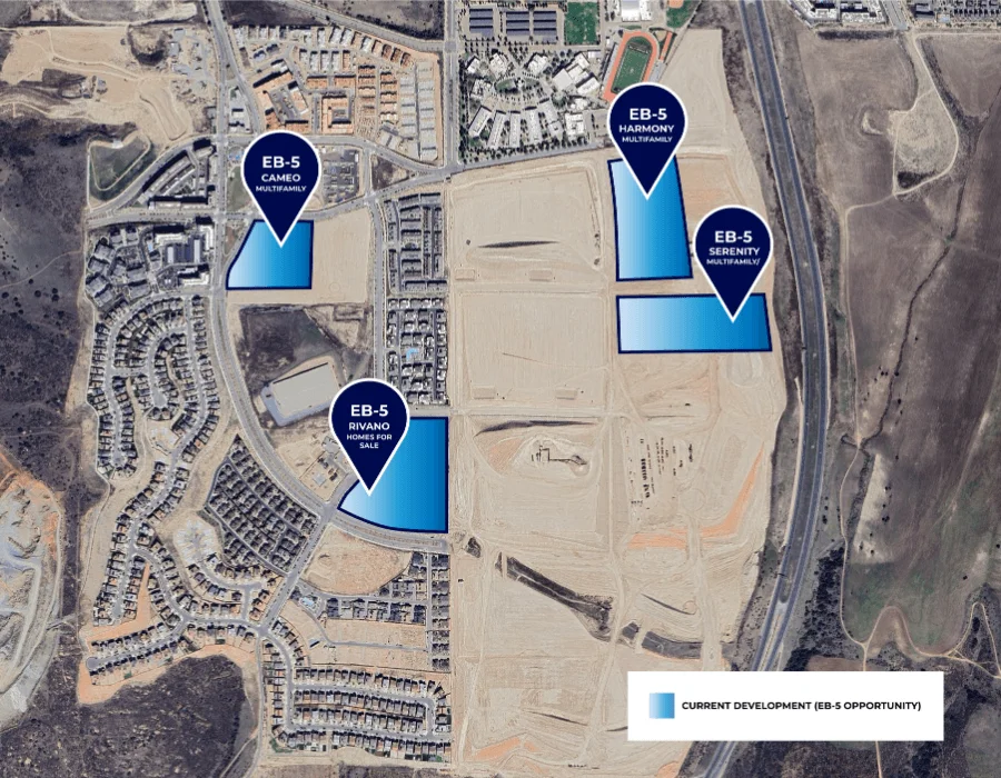 Hình ảnh thực tế của 4 phân khu dự án Cota Vera 3