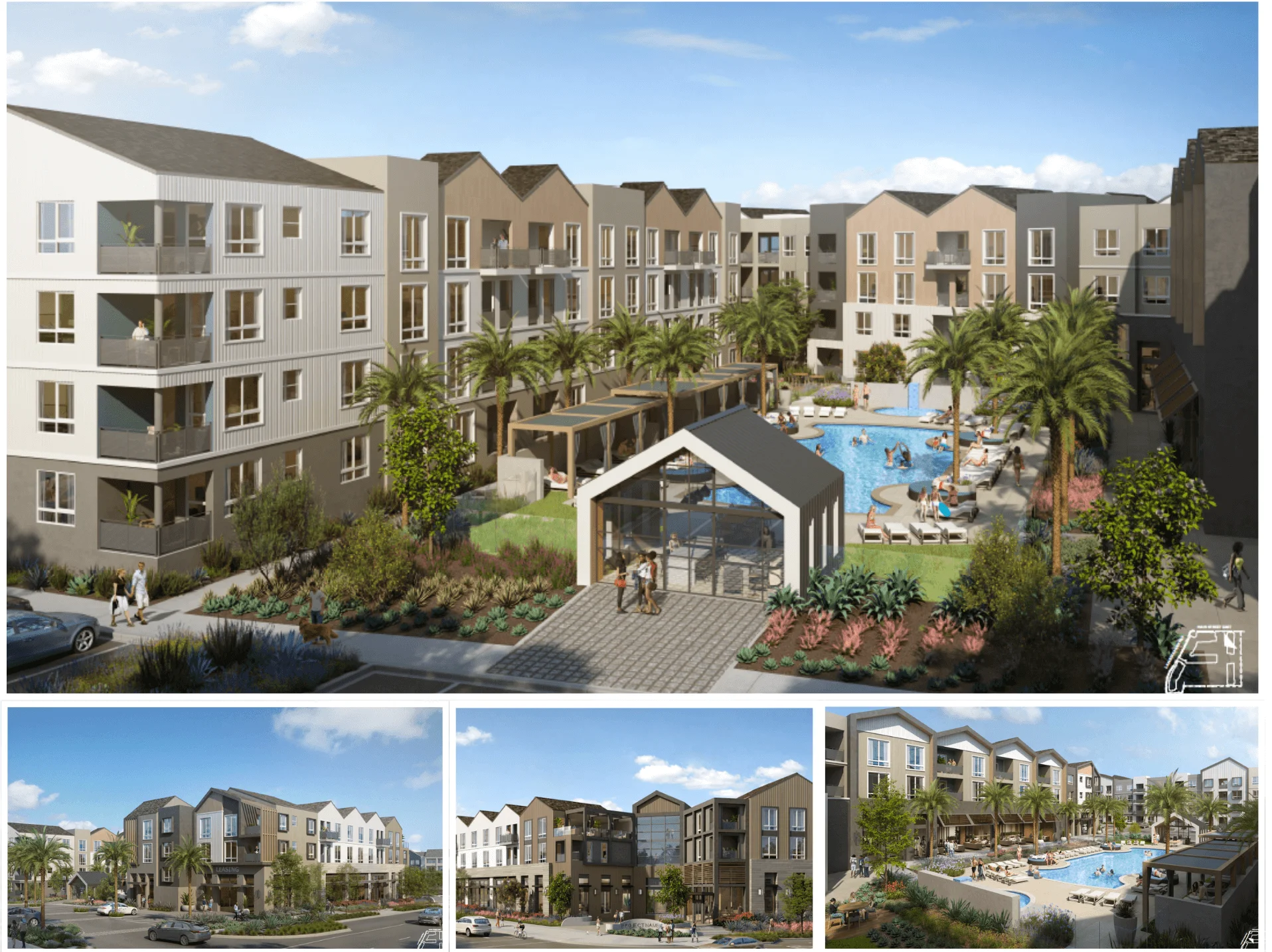 Hình ảnh mô phỏng dự án Cota Vera 3 phân khu Cameo