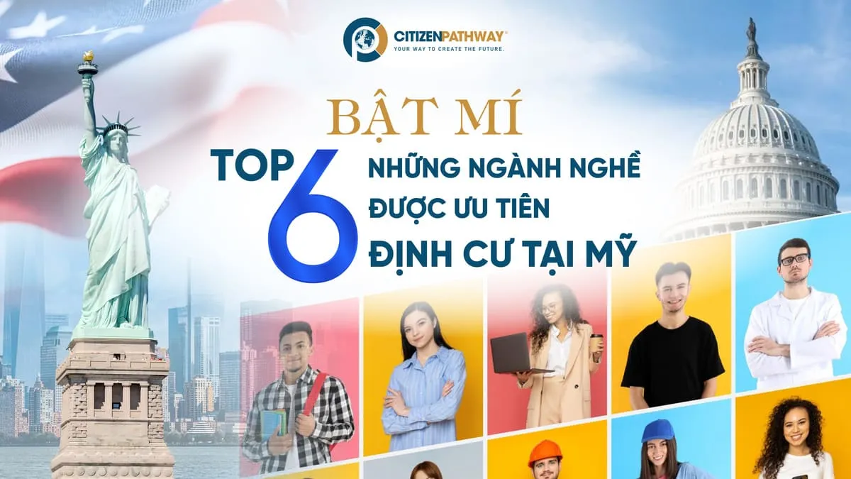 Bật mí TOP 6 những ngành nghề được ưu tiên định cư tại Mỹ
