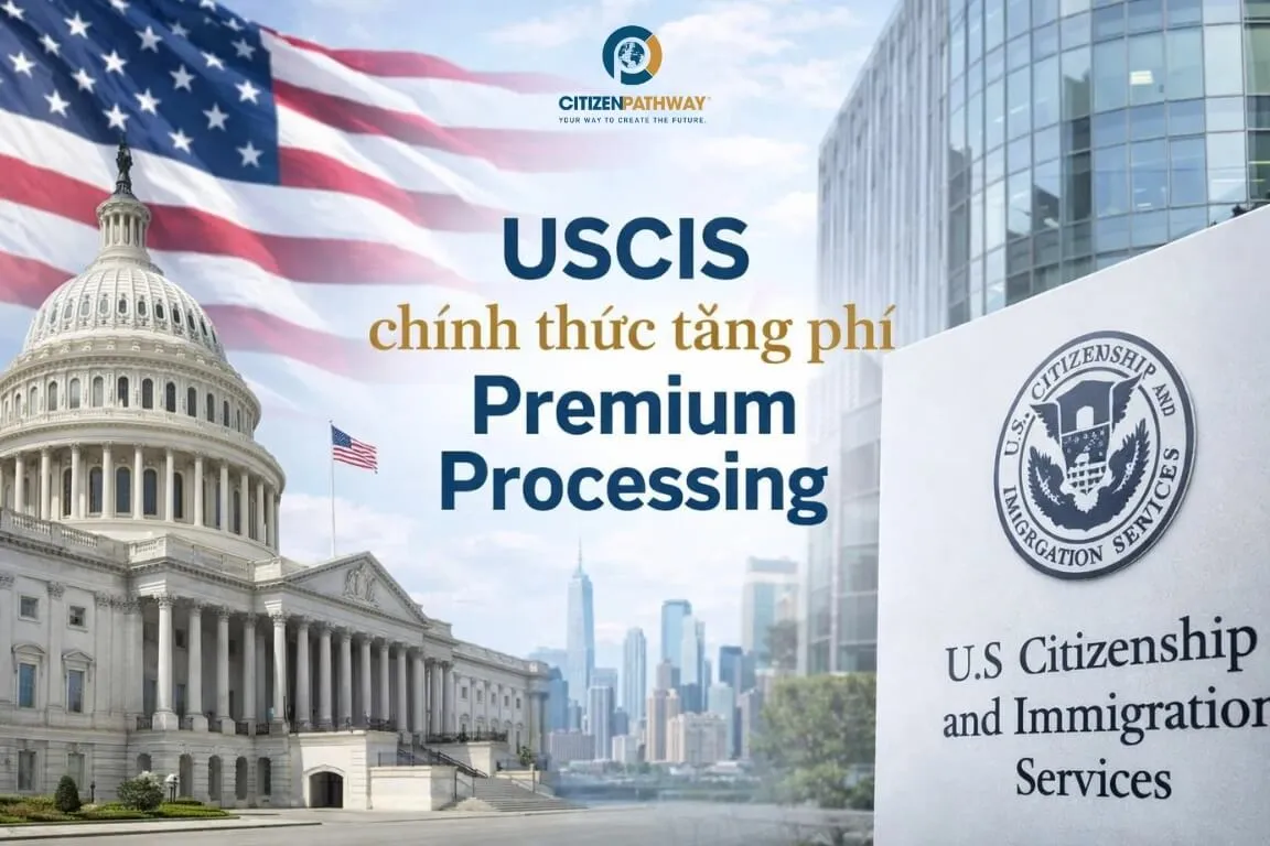 USCIS chính thức tăng phí Premium Processing