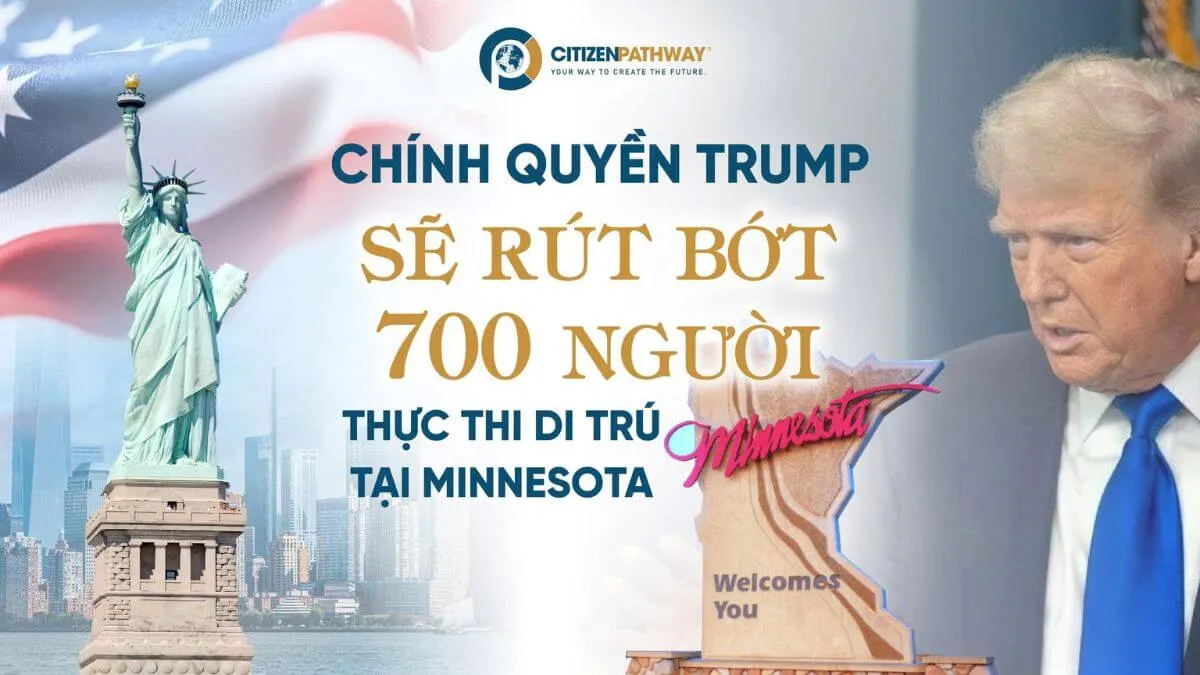 Chính quyền Trump sẽ rút bớt 700 nhân viên thực thi di trú tại Minnesota