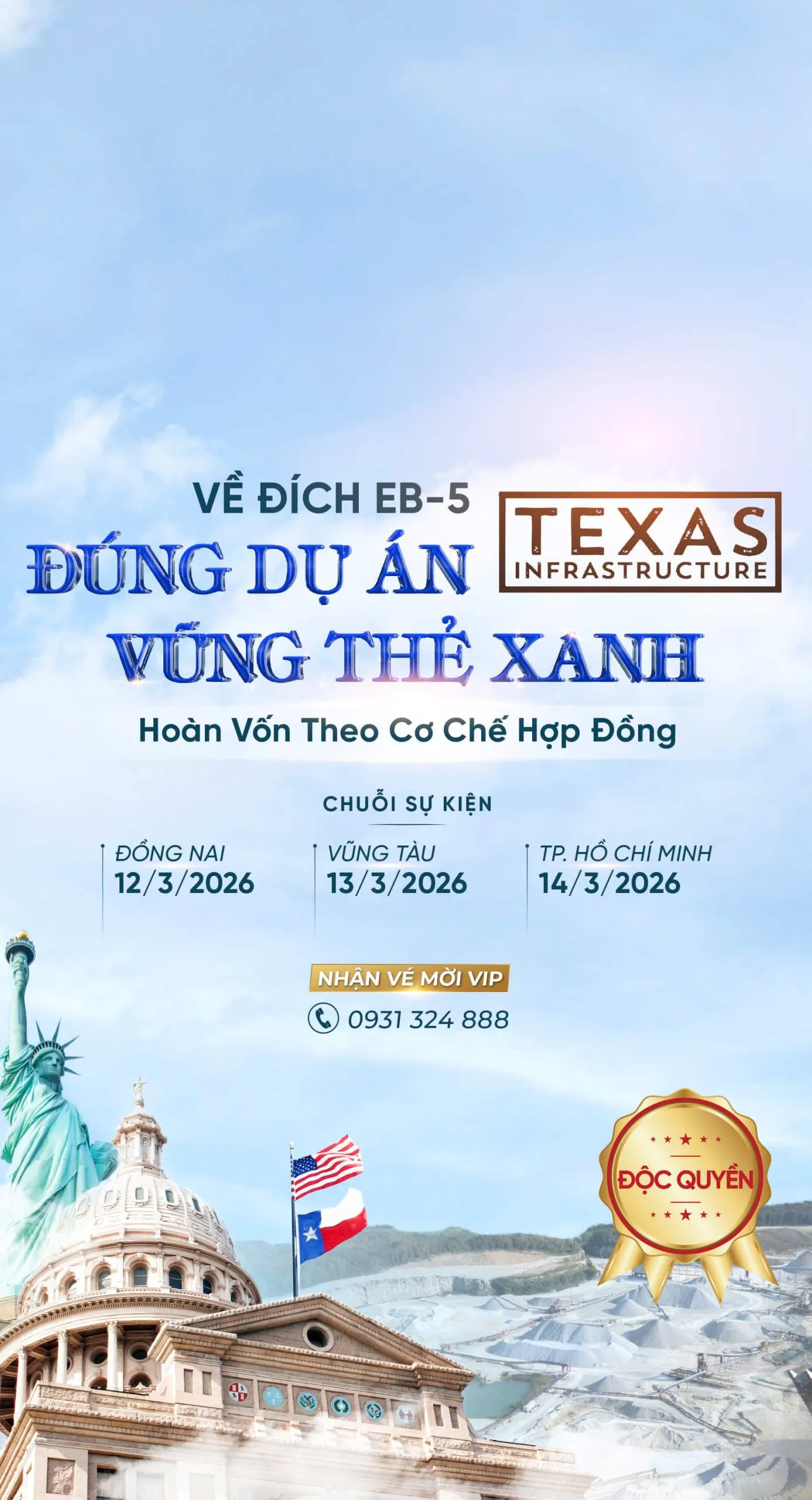 Về đích EB-5: Đúng dự án - Vững thẻ xanh