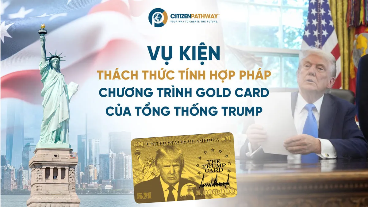 Vụ kiện thách thức tính hợp pháp chương trình Gold Card của tổng thống Trump