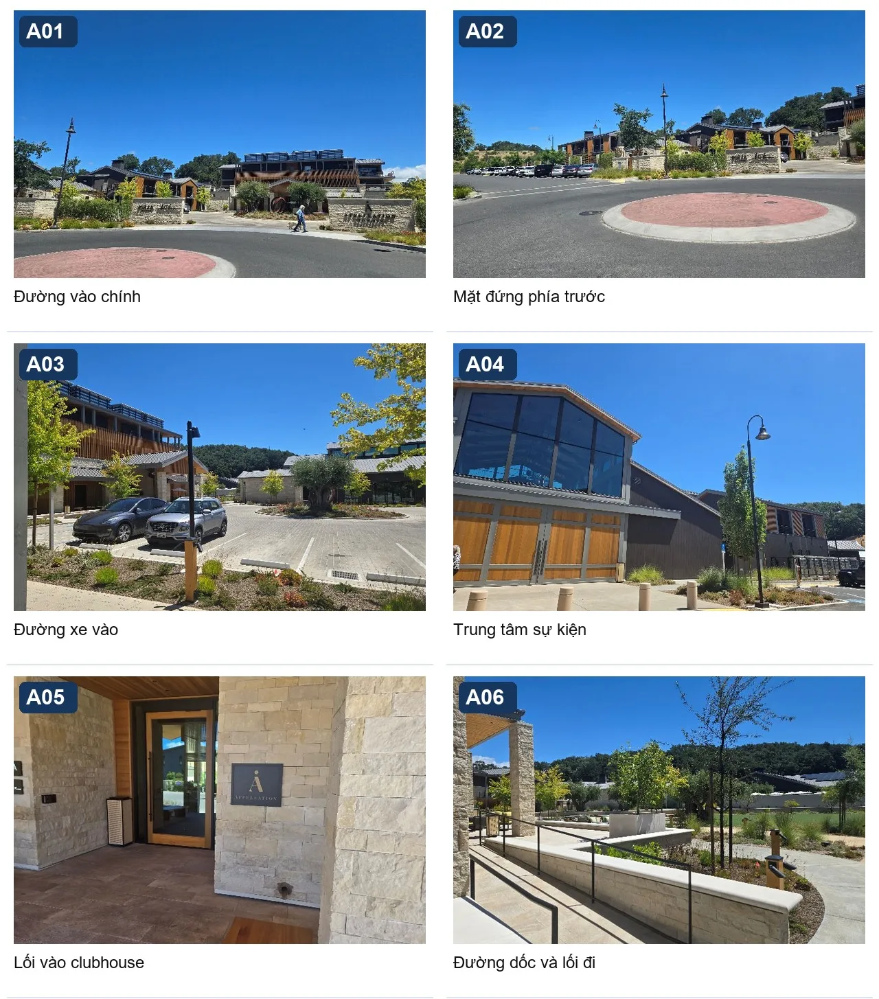 Bảng ảnh cập nhật dự án EB-5 Appellation Healdsburg - phần 1