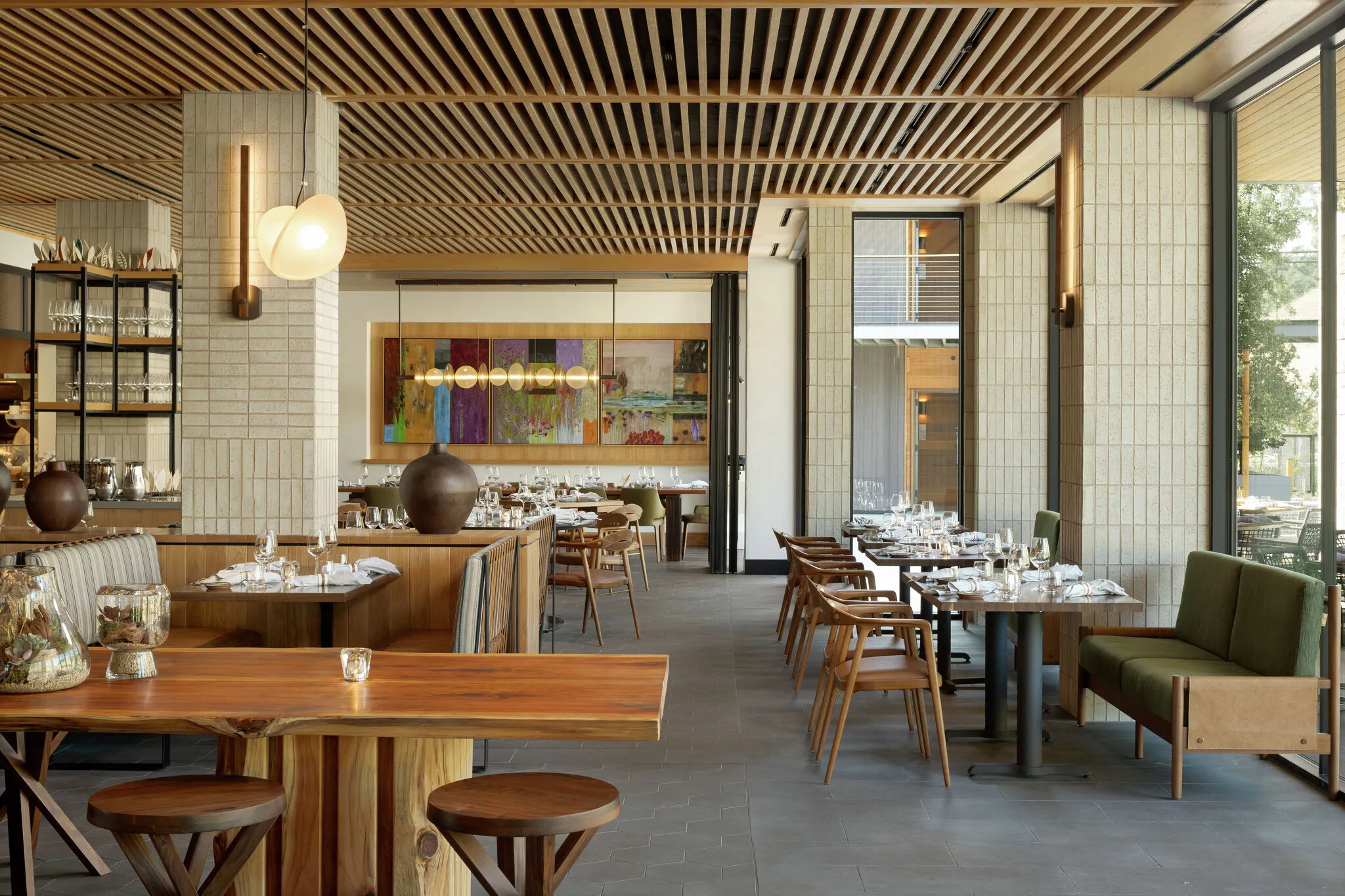 Không gian Folia Bar and Kitchen tại Appellation Healdsburg