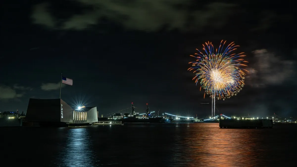 Pháo hoa Quốc khánh Hoa Kỳ ngày 4 tháng 7 năm 2026