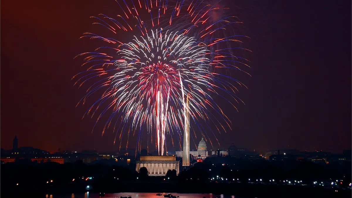 Pháo hoa Quốc khánh Hoa Kỳ tại Washington DC