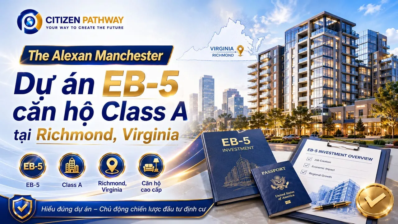 The Alexan Manchester — Dự án EB-5 căn hộ Class A tại Richmond, Virginia: Phân tích cơ hội đầu tư