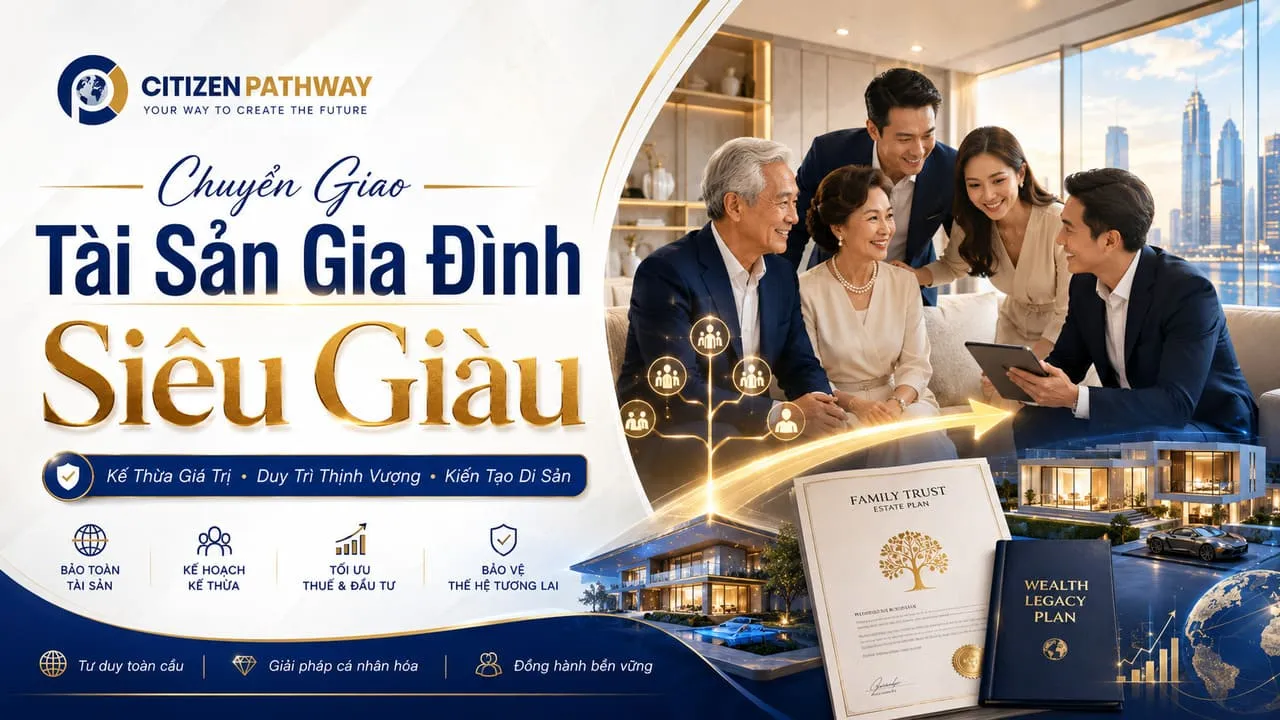 Chuyển Giao Tài Sản Gia Đình Siêu Giàu: Vì Sao “Global Family Strategy” Đang Thay Thế Tư Duy Giữ Của Truyền Thống?