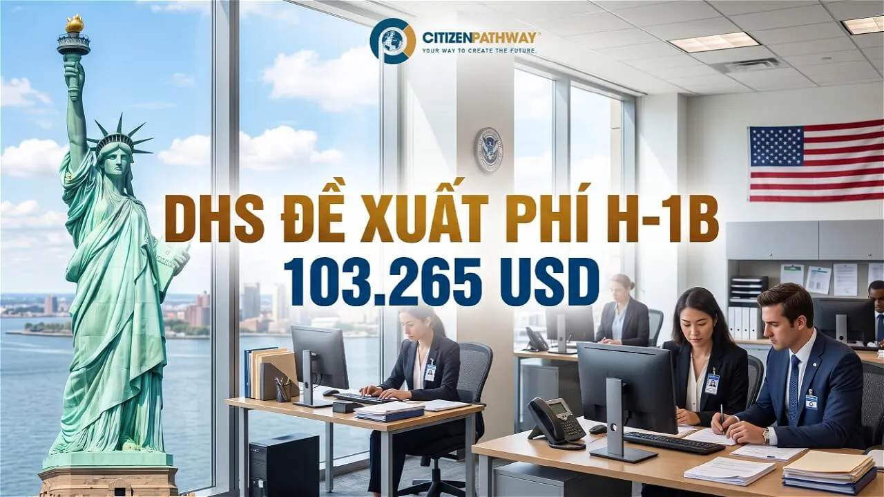 DHS đề xuất phí H-1B 103.265 USD: Áp dụng cho hồ sơ cap-subject, chưa có hiệu lực