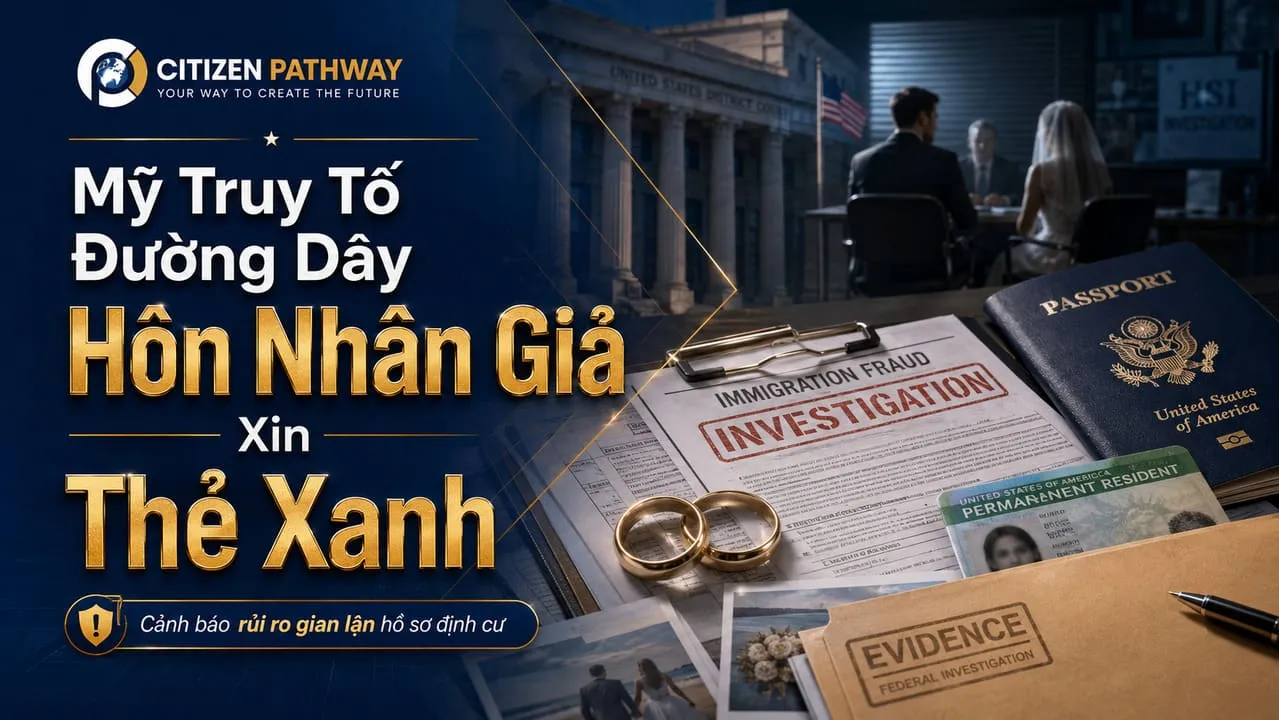 Mỹ Truy Tố Đường Dây Hôn Nhân Giả Xin Thẻ Xanh: Điều Gì Người Làm Hồ Sơ Cần Biết?