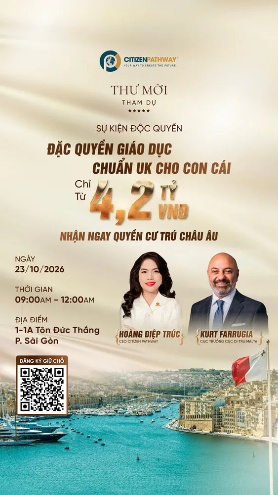 Sự kiện độc quyền giáo dục chuẩn UK