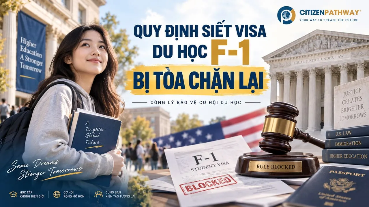 Tòa tạm chặn quy định siết visa F-1: D/S vẫn được áp dụng