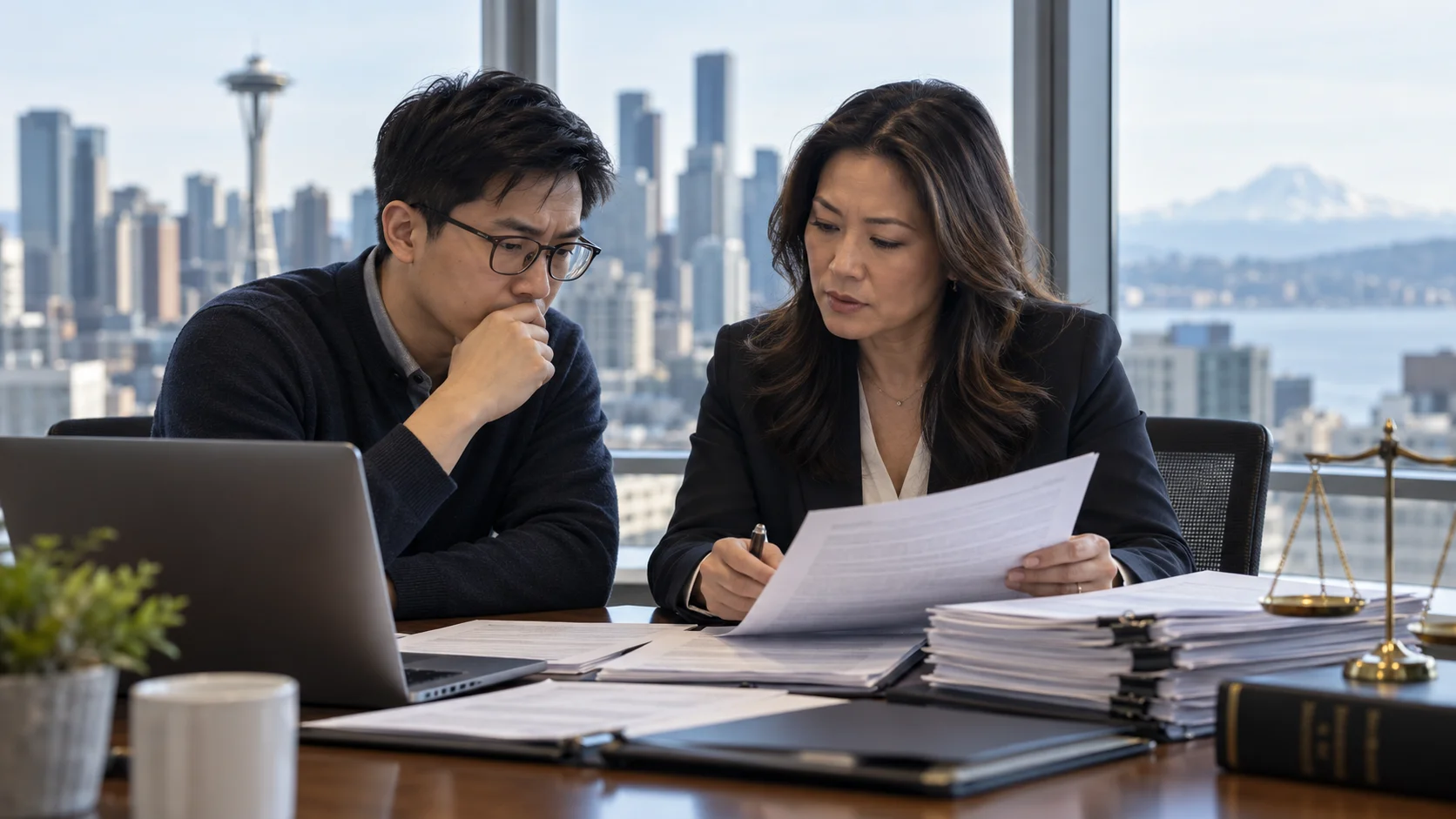 Chuyên gia cùng lao động công nghệ rà soát hồ sơ PERM thẻ xanh Mỹ