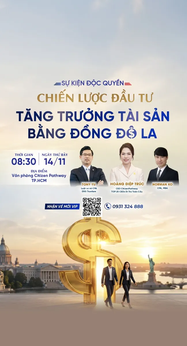 Tăng trưởng tài sản bằng đô la