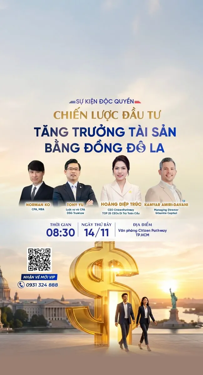 Tăng trưởng tài sản bằng đô la